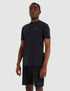 Ellesse short set for man סט מכנס וחולצה מהמותג אלס לגבר בצבע שחור